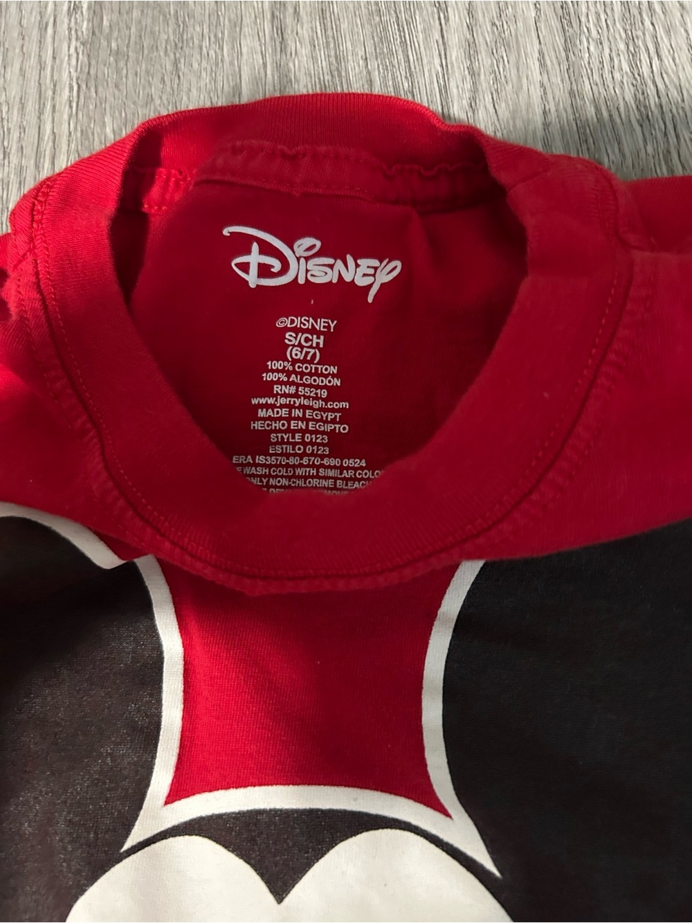 2 Mickey Mouse Boys Shirts 6/7 Disney and Mickey and Friends - Picture 2 of 3